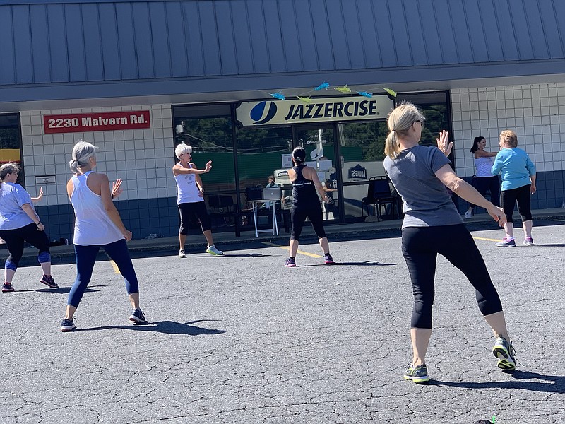 Since May 2020, Jazzercise Hot Springs has been open with stringent cleaning guidelines and limited attendance to allow for 12 feet between participants. - Submitted photo