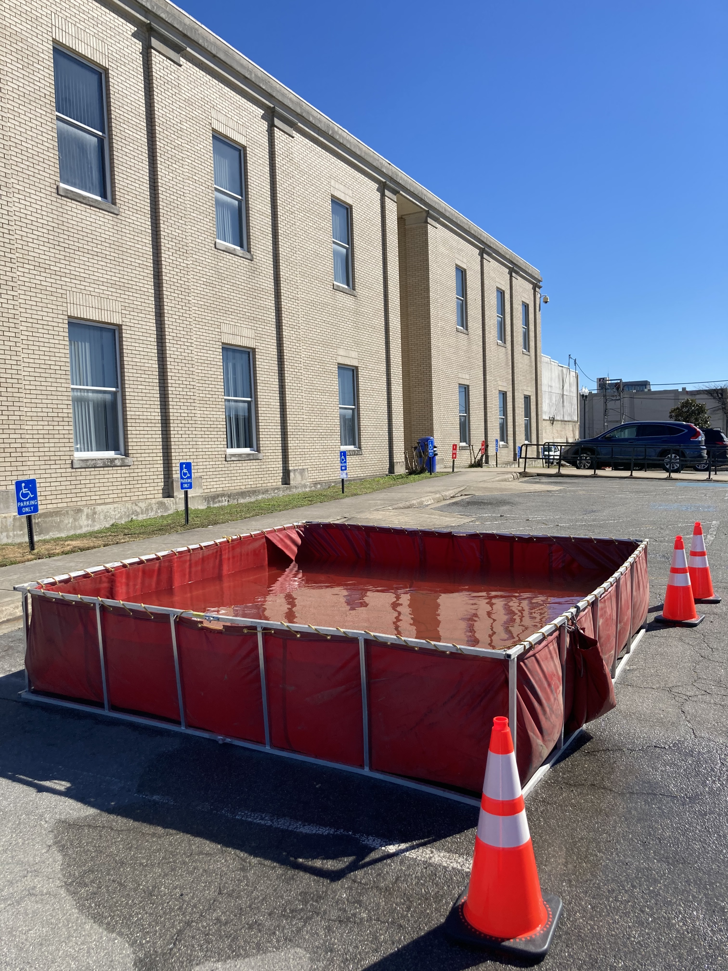 Workers return to county offices, face reduction in water pressure
