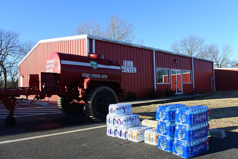Water shortages reported in western Arkansas Northwest Arkansas