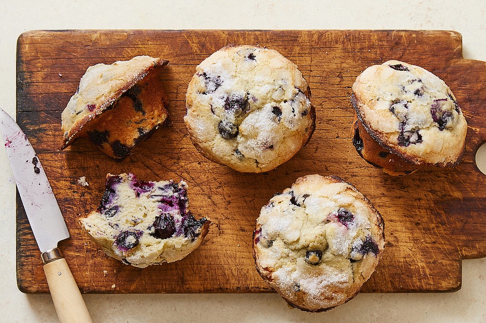 Small-Batch Blueberry Muffins (The New York Times/Julia Gartland)