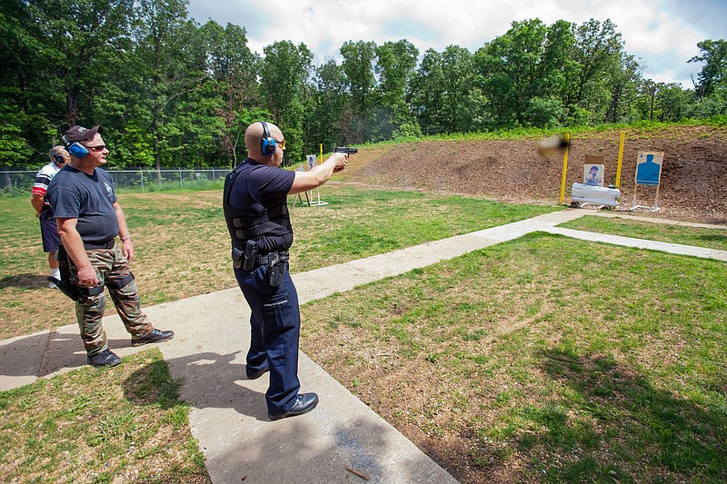 Photo submitted
The pistol range is a used a lot by residents of all ages. Upcoming gun classes are filling up quickly