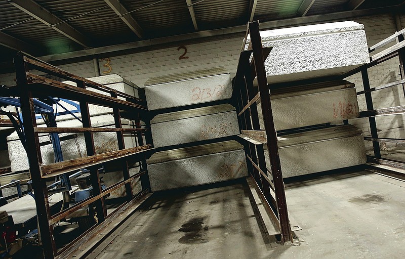 Burial vault company workers say they try to do their best The