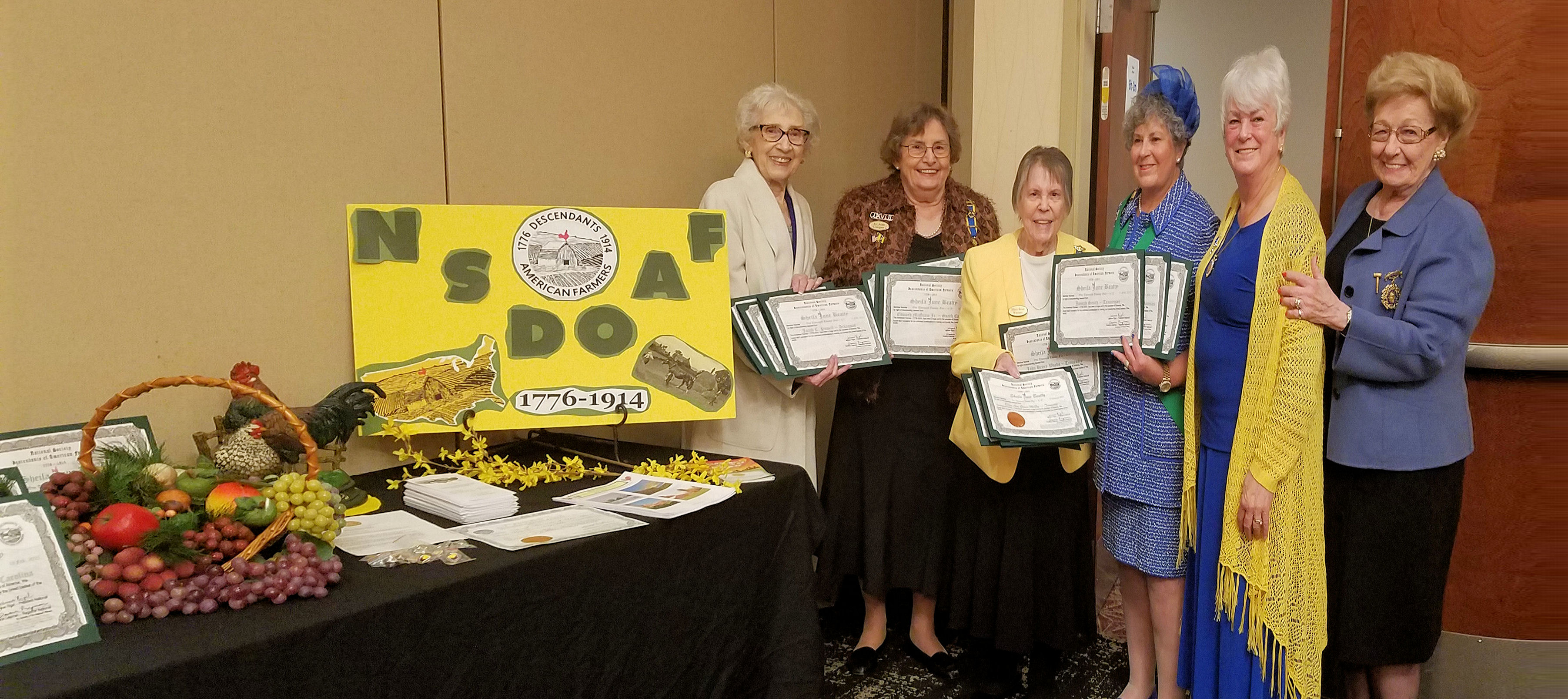 Farmer group member honored