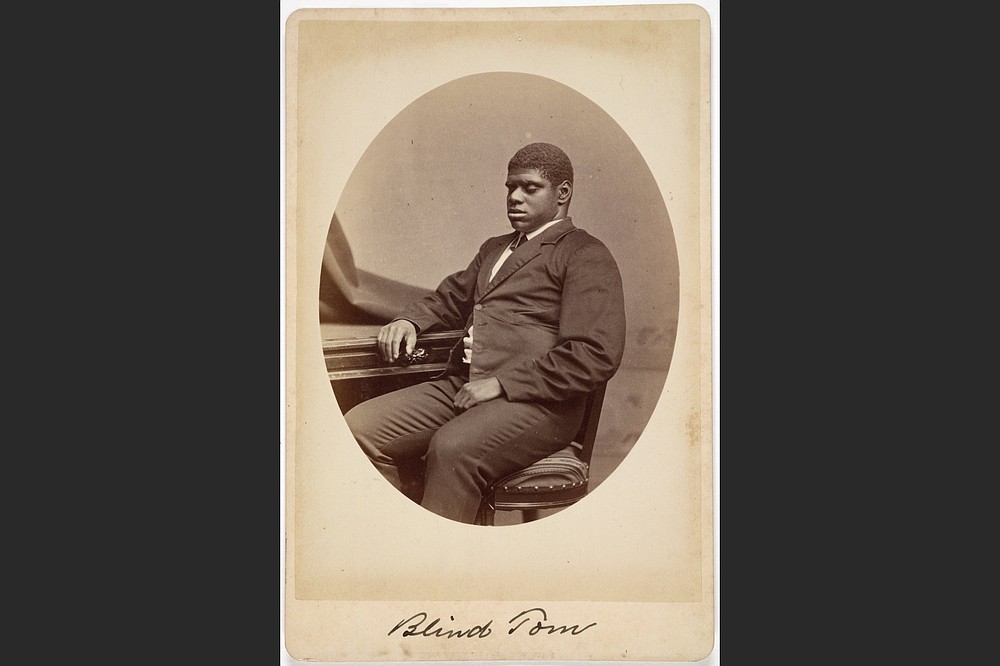 Thomas Greene Wiggins, who performed as “Blind Tom,” became a touring phenomenon, playing his own compositions and improvising on the piano. (Smithsonian Institution via The New York Times/George Kendall Warren)