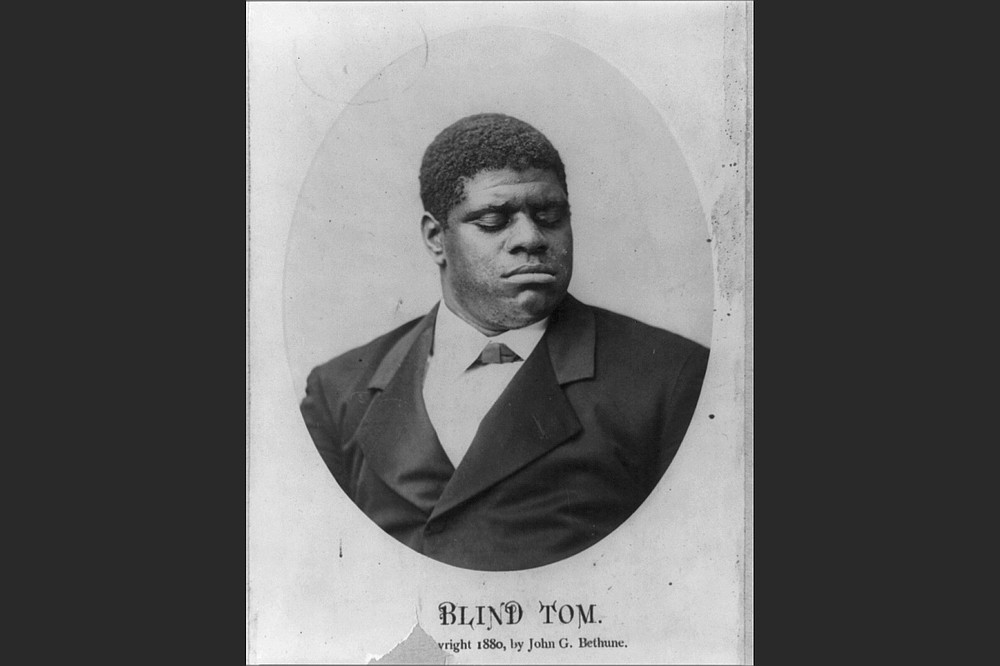 Thomas Greene Wiggins, who performed as “Blind Tom.” Born as a slave, Wiggins reportedly earned up to $100,000 a year, well over $1 million today … but very little of his enormous earnings went directly to him. (Library of Congress via The New York Times/Golder & Robinson)