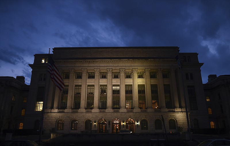 The United States Department of Agriculture building entrance that faces the National Mall on March 31, 2015 in Washington, D.C. MUST CREDIT: Washington Post photo by Jonathan Newton