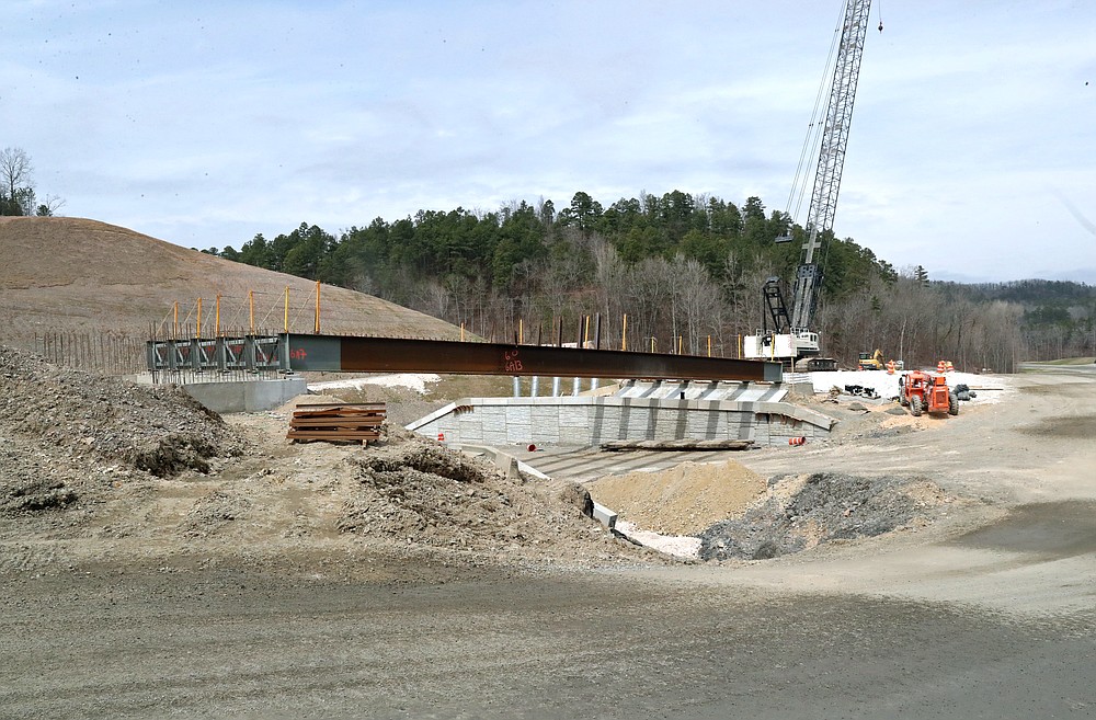 WATCH Dirt, base work for expressway extension nears completion
