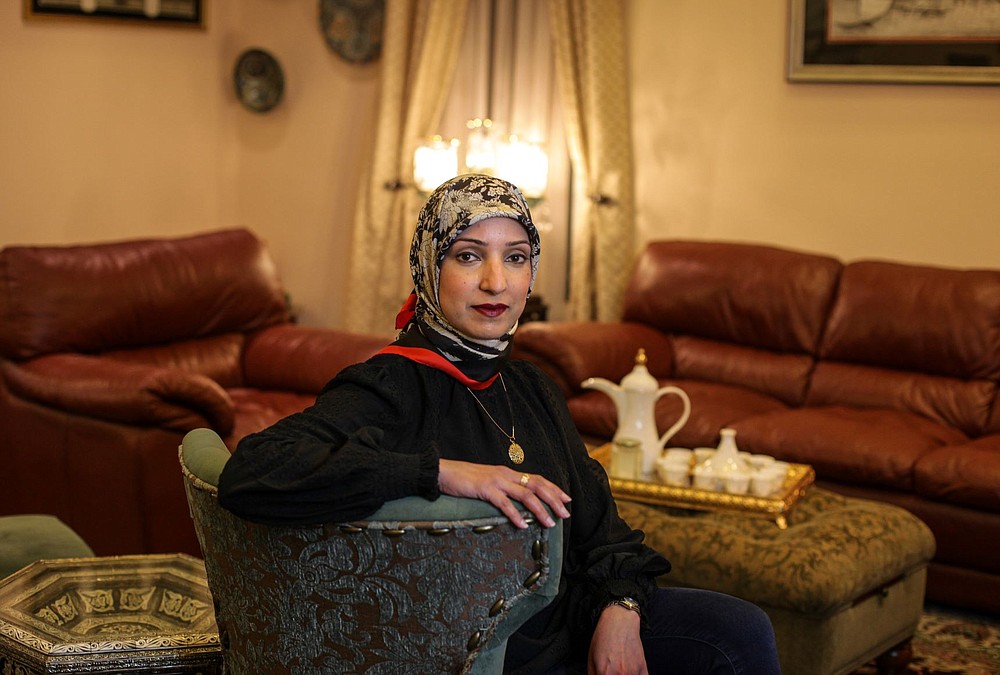 Dr. Uzma Syed, an infectious disease physician, in Jericho, N.Y., Feb. 27, 2021. Dr. Syed cited a narration about the Prophet Muhammad in urging Muslims to be vaccinated. (Laylah Amatullah Barrayn/The New York Times)