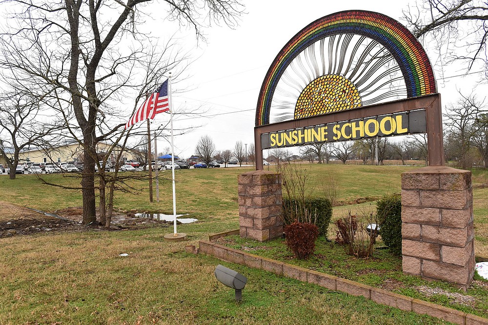 Benton County Sunshine School and Development Center is located in Rogers.
(NWA Democrat-Gazette/Flip Putthoff)