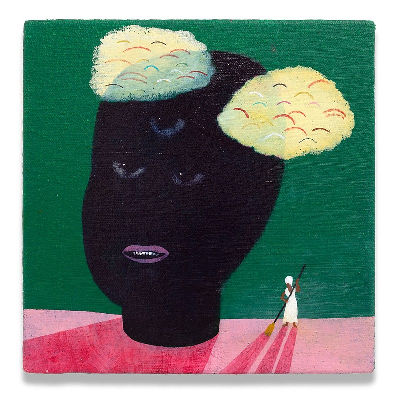 On the cover:

A 10-year retrospective on New York-based painter Kenny Rivero’s work will open July 10 at the Momentary in Bentonville, including this oil on canvas work, “Limpieza of the Head.” “Kenny Rivero: The Floor Is Crooked” is organized by the Momentary and curated by Lauren Haynes.

(Courtesy Photo/Daniel Greer)