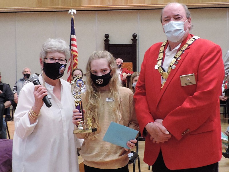 Elks Lodge honors winners of Americanism Essay Contest Hot Springs