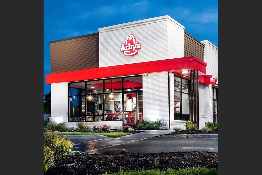 Here's what Arby's customers in Clarksville, Fort Smith, Greenwood, Russellville and Van Buren can expect their restaurants to look like after the franchisee completes extensive renovations. (Special to the Democrat-Gazette)