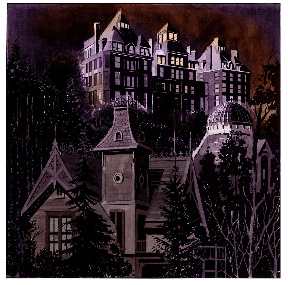 It was in the 1930s that the history of the Crescent Hotel took the dark turn that fascinates Fitzgibbon. A “former vaudeville magician, turned inventor, turned millionaire business man, turned populist radio host, turned cancer doctor without a day of medical training in his life,” Norman G. Baker, who called himself “doctor,” lured the dying to the Baker Hospital located at the hotel, promising them he could cure them at his “Castle in the Air.” (Courtesy Image/Copyright Sean Fitzgibbon)