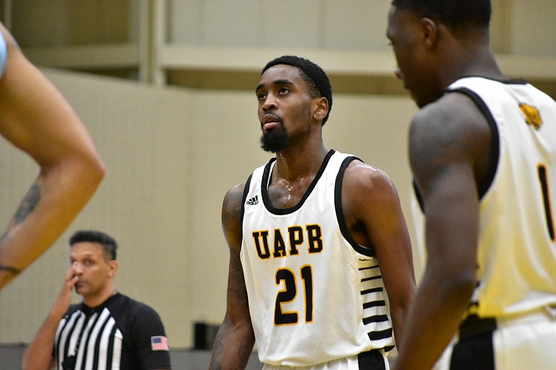 Shaun Doss Jr. of UAPB averaged a team-high 15.9 points per game this season. (Pine Bluff Commercial/I.C. Murrell)
