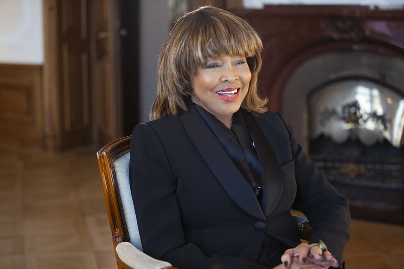 Tina Turner, now 81, talks about her life and career in the new documentary "Tina," streaming on HBO Max.
(HBO via AP)
