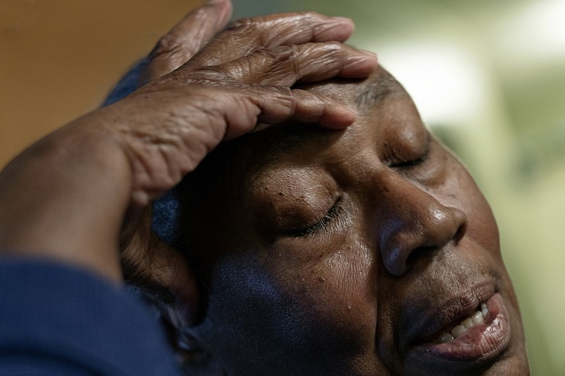 Eugene Richards' photograph of Mrs. Jackie Greer is part of his latest  book,“the day i was born,” which he will discuss in a Bobby L. Roberts Library of Arkansas History and Art “Legacies & Lunch” session, Wednesday via Zoom. (Special to the Democrat Gazette/(c) Eugene Richards)