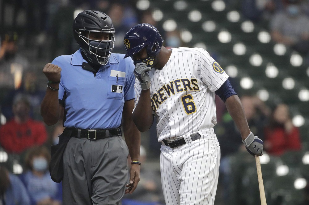 Jose Berrios strikes out 12 Milwaukee batters in six no-hit innings, Twins  win 2-0