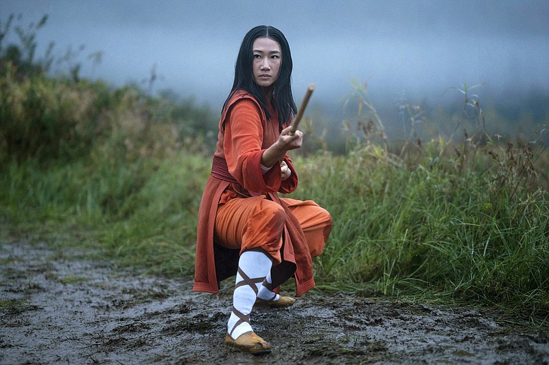 Olivia Liang stars as Nicky Shen in “Kung Fu,” which premiered Wednesday on The CW. The pilot airs again Sunday on TNT. (Kailey Schwerman/The CW via AP)