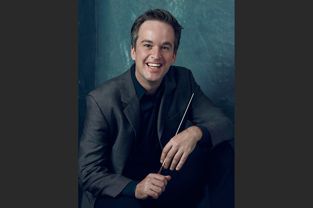 Geoffrey Robson, the Arkansas Symphony's interim artistic director, has put together the programming for the orchestra's 2021-22 season and will be on the podium for a Masterworks concert pair in April 2022.
(Special to the Democrat-Gazette)