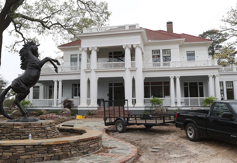 The W.C. Brown House as seen on Wednesday. — Photo by Richard Rasmussen of The Sentinel-Record