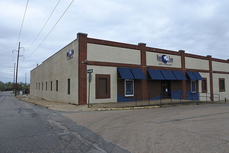 The Blue Lion at UAFS Downtown at 101 N 2nd St. in Fort Smith as seen on Tuesday. 
(NWA Democrat-Gazette/Thomas Saccente)