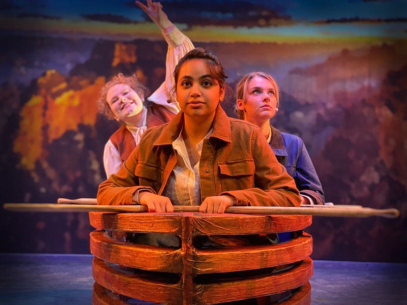 “Men on Boats” is the first University of Arkansas Theatre production to be performed on stage since director Morgan Hicks’ production of “Heathers” was canceled mid-run last March due to the pandemic. The past year has meant students must trade stage performance experience for Zoom and streaming productions, but Hicks says they haven’t let that break their spirits.

(Courtesy Photo/Photo by Chyna Mayer)