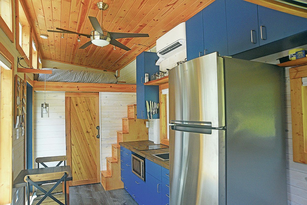 A love of small spaces: Vicksburg native builds tiny house