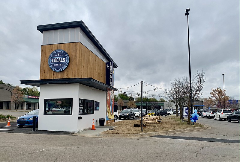 Drive-thru coffee shop Local Coffee recently opened in east Fayetteville.