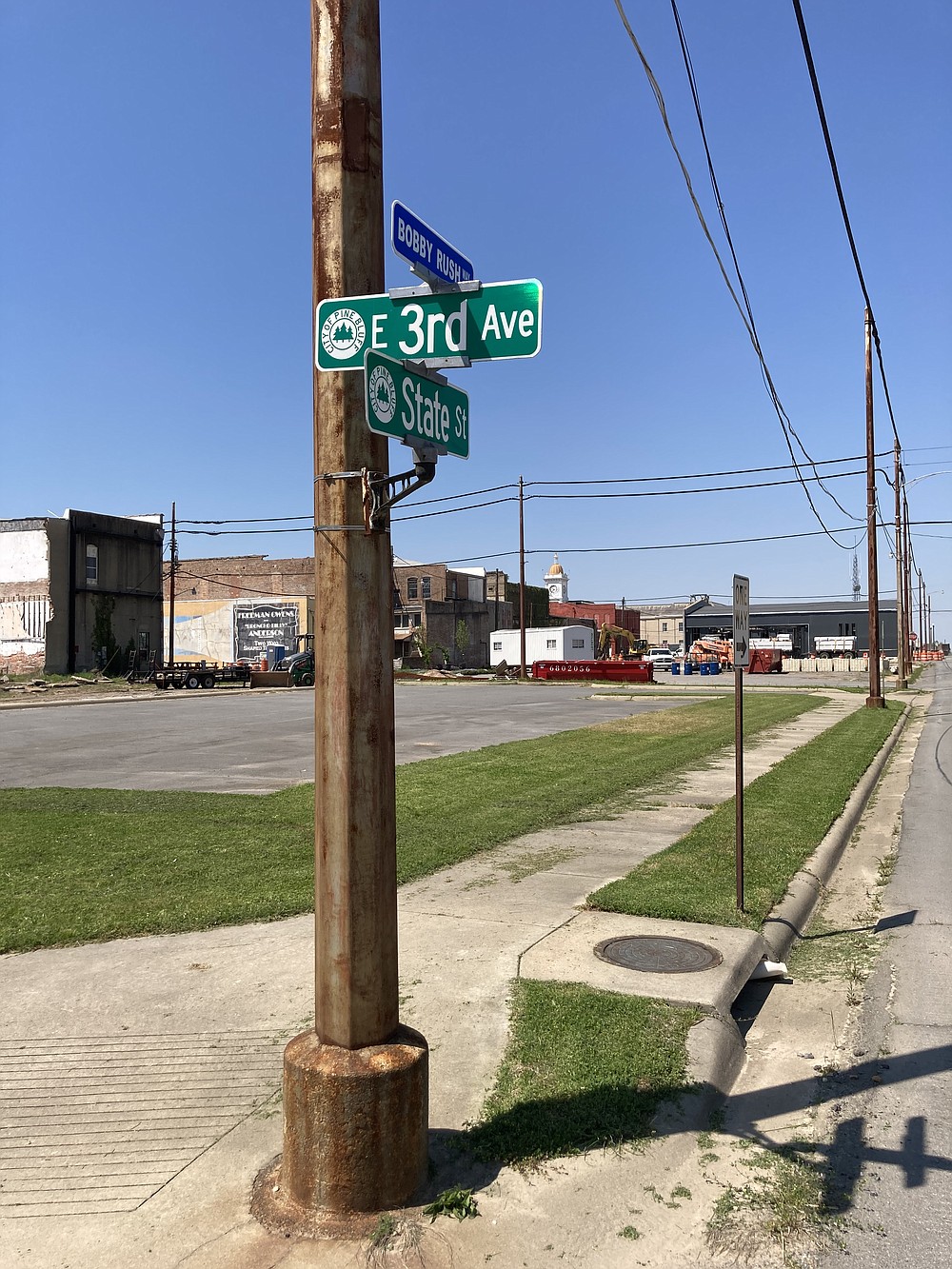 A tourism development that focuses on Pine Bluff's heritage, art and culture would include the area around Third Avenue and State Street. (Pine Bluff Commercial/Byron Tate)