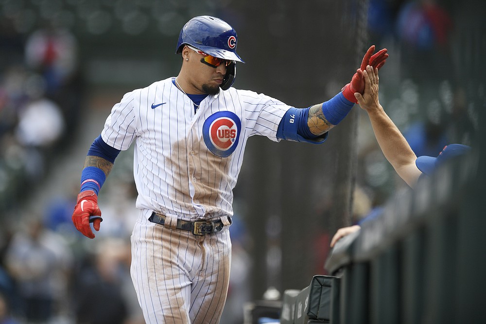 Javier Baez's home run lifts Cubs to 1-0 win over Giants in Game 1