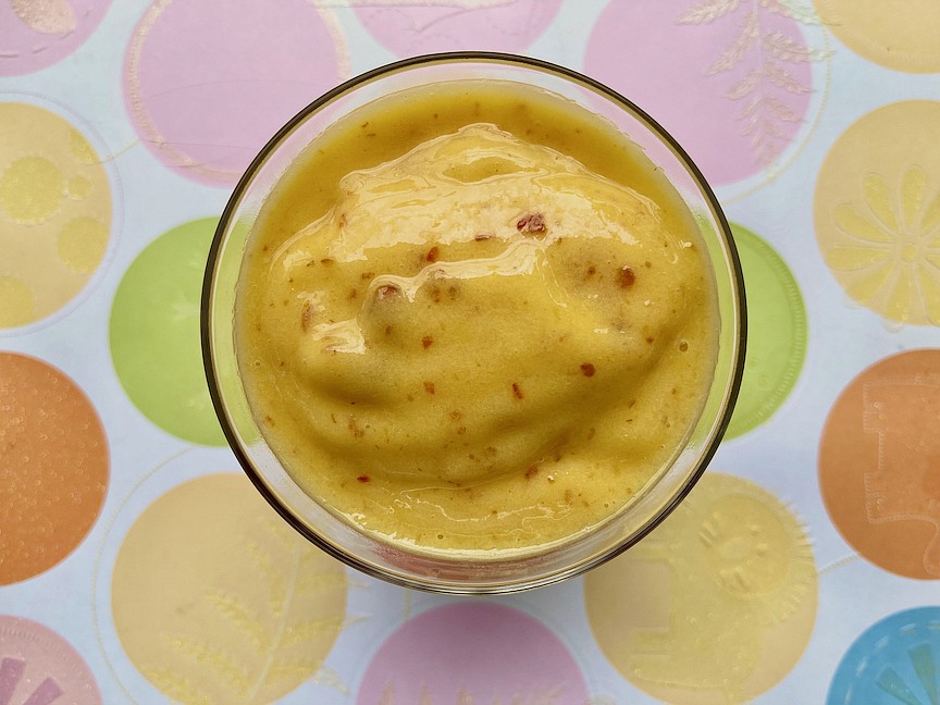 Oat Milk Mango Banana Smoothie (Arkansas Democrat-Gazette/Kelly Brant)