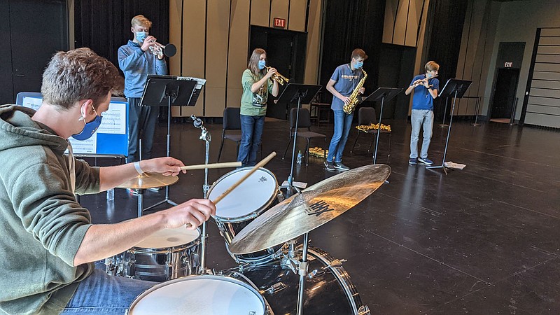 The Northwest Arkansas Jazz All-Stars Youth Ensemble is in its fifth year. Musicians in grades 9-12 are eligible to audition for the ensemble, and each session culiminates in a public performance — this year at Baum Walker Hall in the Walton Arts Center.

(Courtesy photo)