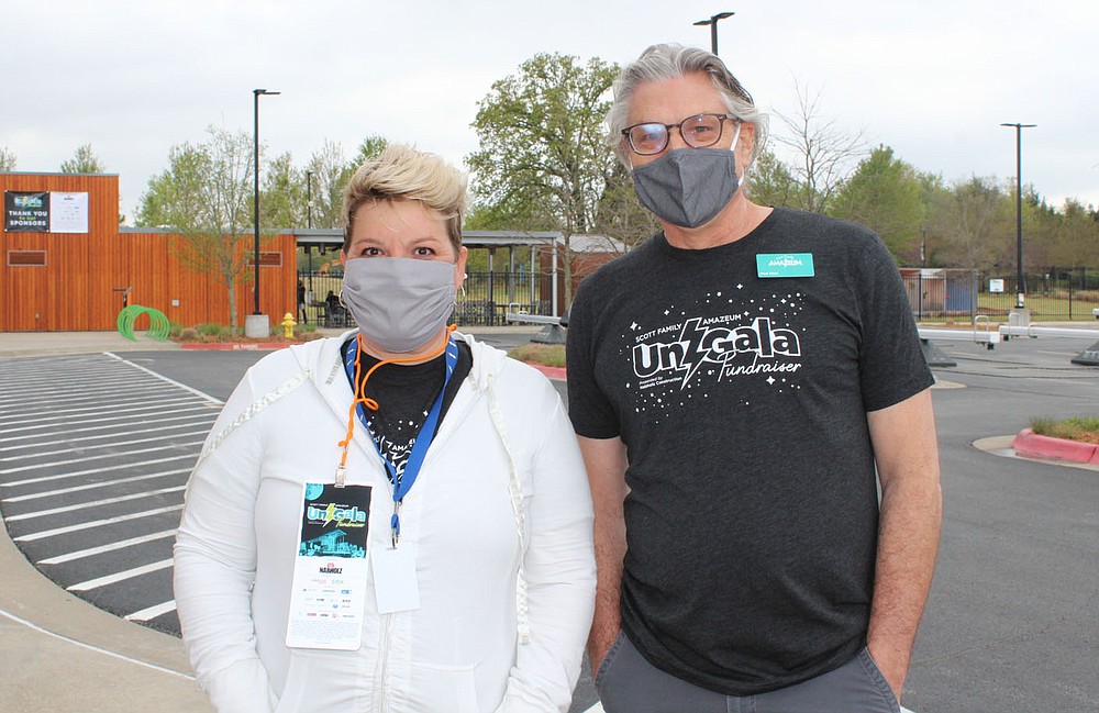 Jennifer Cozens and Paul Stolt
Amazeum UnGala
(NWA Democrat-Gazette/Carin Schoppmeyer)