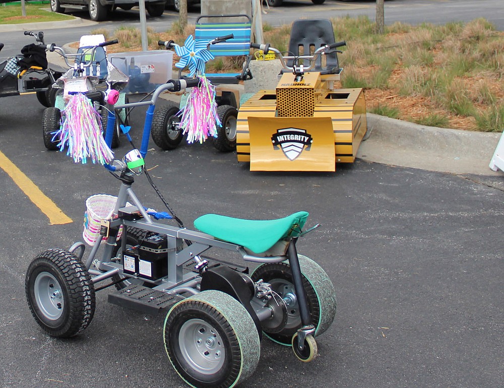 24-volt vehicles to compete in the Zing Cup race
Amazeum UnGala
(NWA Democrat-Gazette/Carin Schoppmeyer)