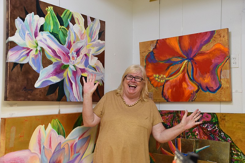 Alison Parsons is among the Hot Springs artists showing off their studios this weekend as part of the 2021 Arts & The Park Festival. (Special to the Democrat-Gazette)