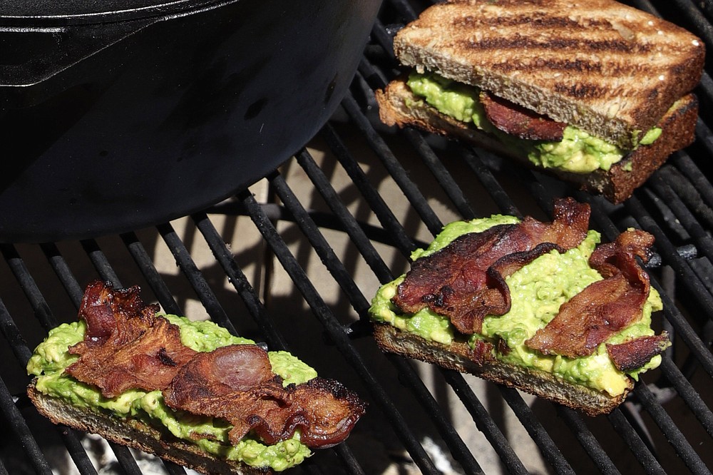 Grilled Bacon and Avocado Toast (TNS/St. Louis Post-Dispatch/Hillary Levin)
