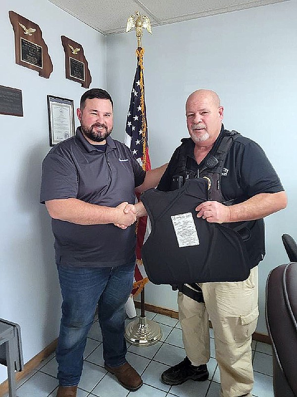 Simmons Supplies Gear For Southwest City Police