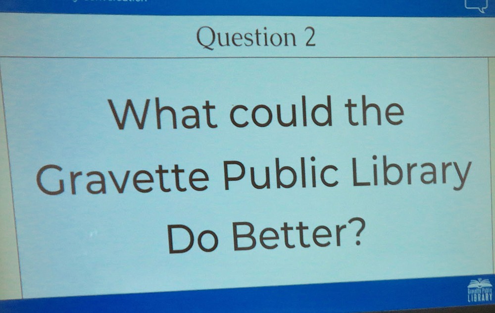 Gravette Library gets community feedback