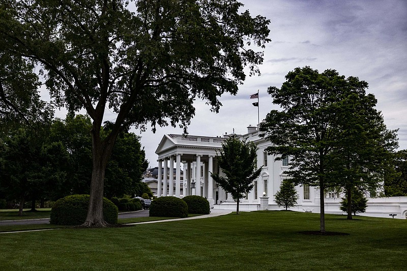The White House in Washington, D.C., on May 9, 2021. MUST CREDIT: Bloomberg photo by Samuel Corum.