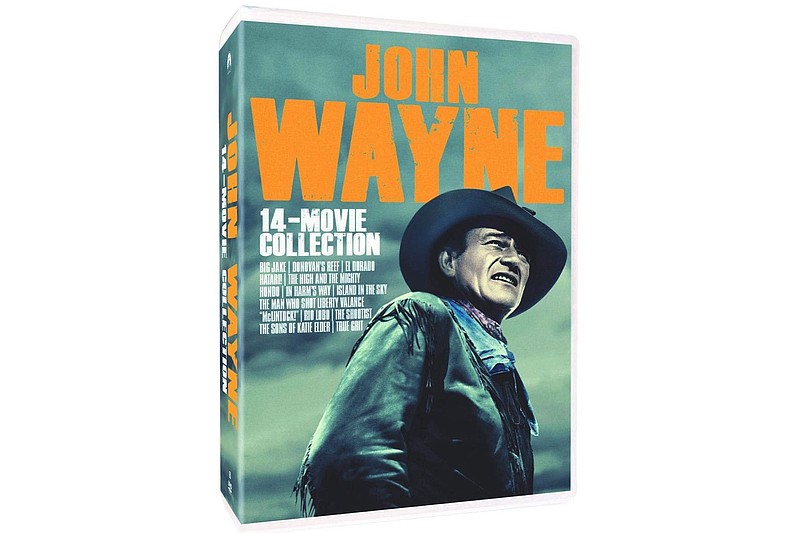 Submitted for viewers’ approval: the John Wayne 14-movie collection.