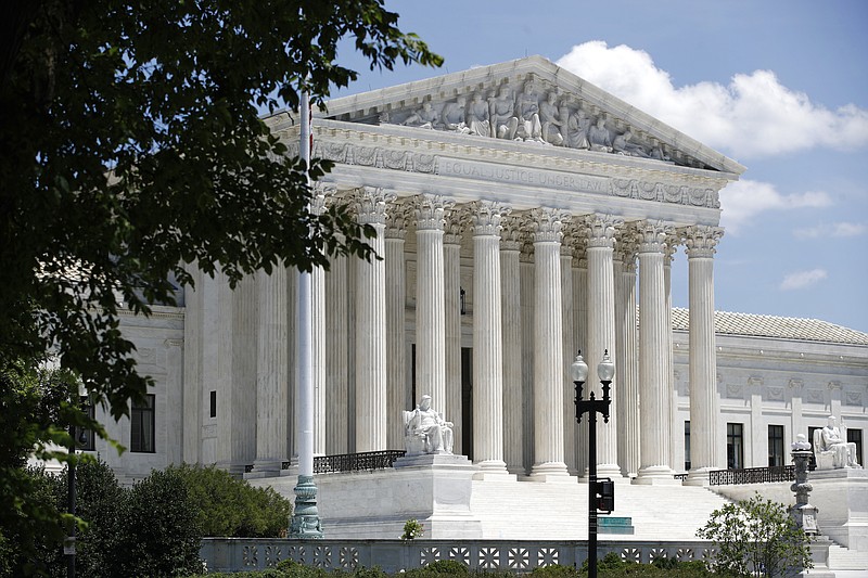 The Associated Press
In this June 29, 2020, file photo, the Supreme Court is seen on Capitol Hill in Washington.