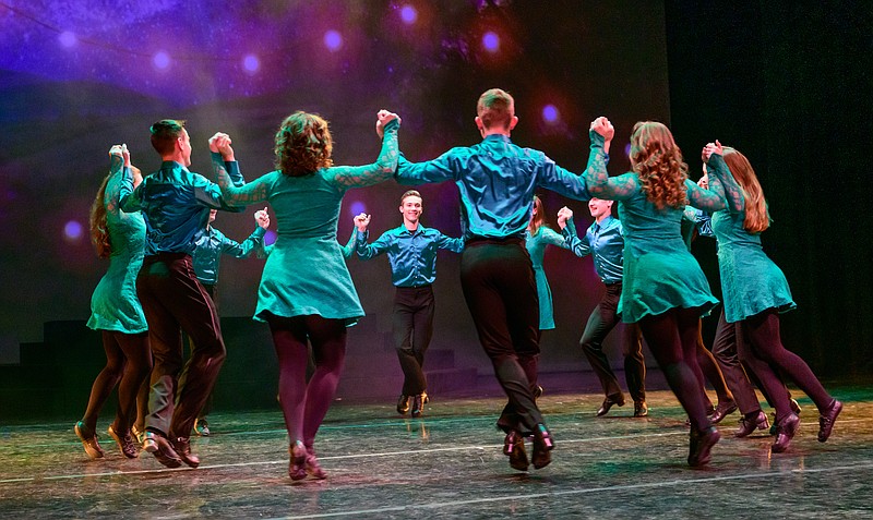 “Celtic Throne — The Royal Journey of Irish Dance” will be onstage June 28 in Little Rock’s Robinson Center Performance Hall. (Special to the Democrat-Gazette)
