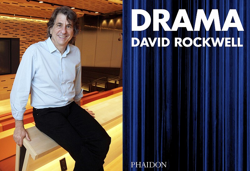 Architect and theater designer David Rockwell (shown in 2011 at the amphitheatre of the Film Society of Lincoln Center in New York) has released a new book, “Drama.” (AP Photo/Richard Drew)