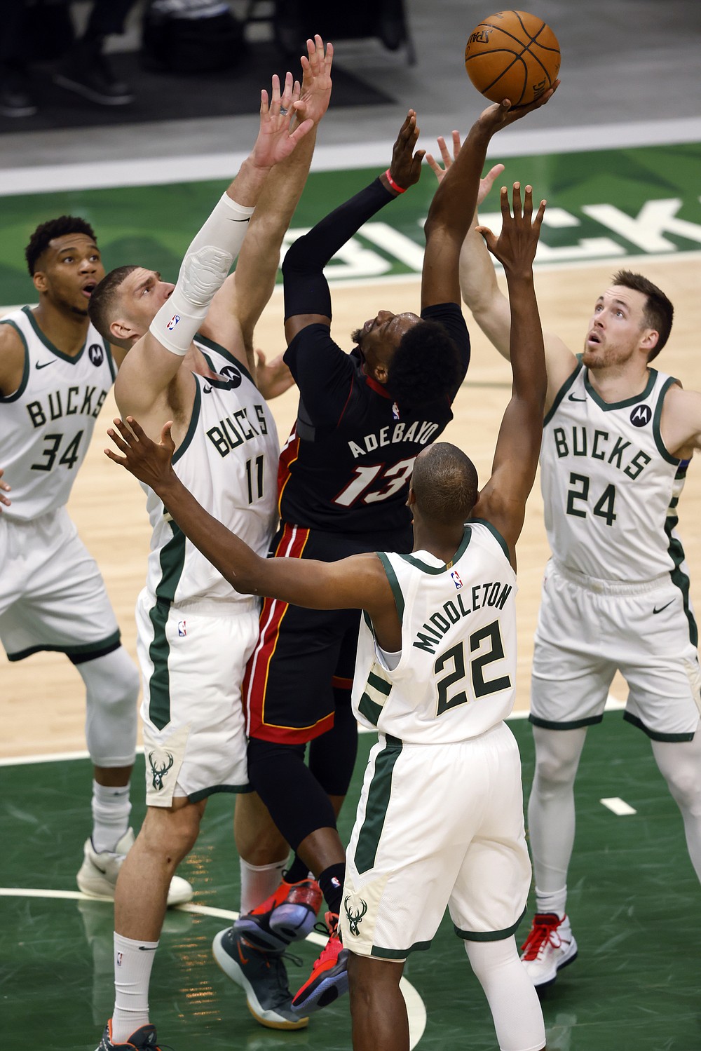 Heat take off late, top Bucks 98-86 for 2-0 lead