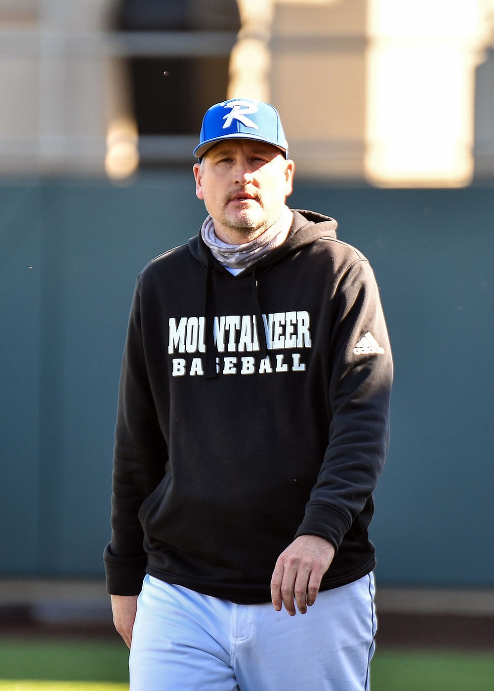 Rogers High's Matt Melson, who led the Mounties to the Class 6A state championship, has been named the all-NWADG baseball coach of the year. (Courtesy photo Mark Strickland Photos).