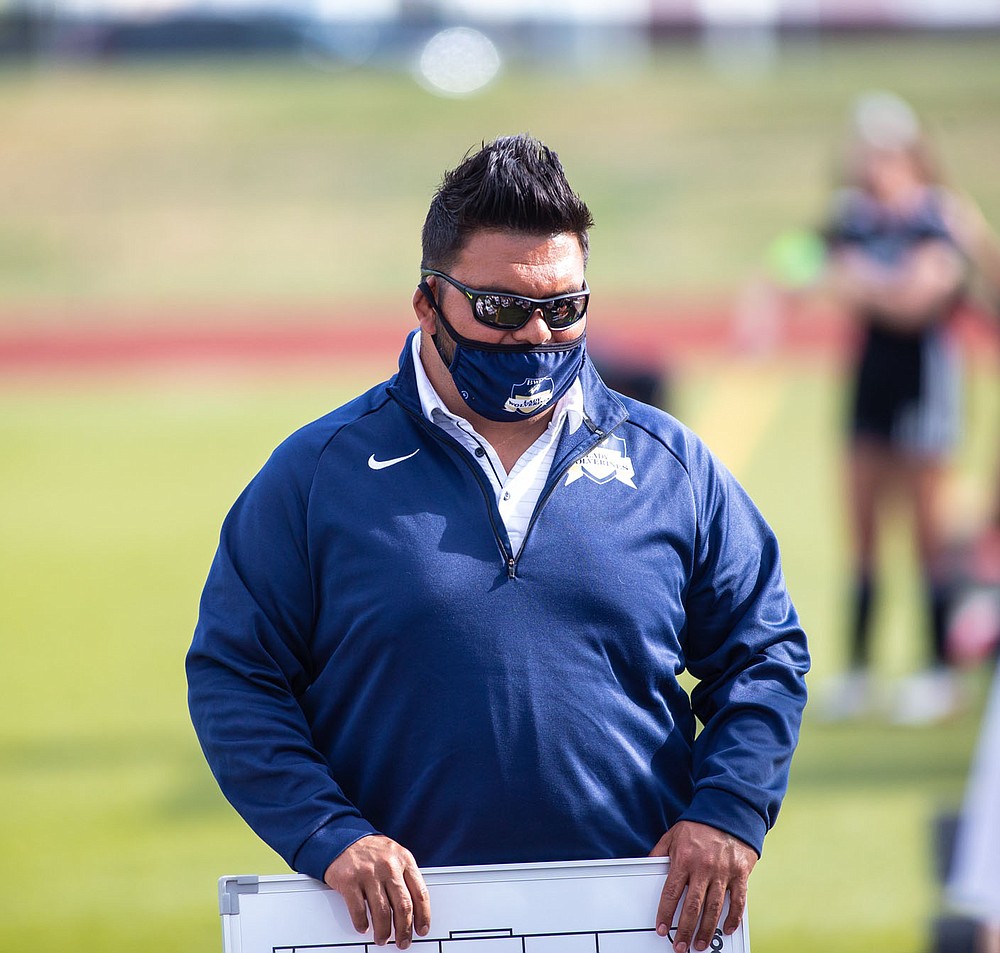 Alex Castillo is the All-NWADG Girls Soccer Coach of the Year for 2021