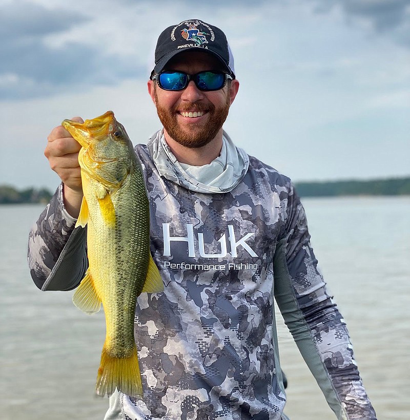 Courtesy Photo Josh Rogers’ catch, in Arkansas Game and Fish Commission biologist Jon Stein’s words, was akin to hitting the Powerball, only without the cash payout.