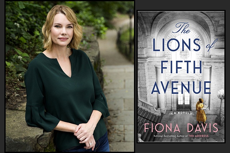 Author Fiona Davis will discuss her novel, "The Lions of Fifth Avenue," the Arkansas State Library's choice for the 2021 "If All Arkansas Read the Same Book" program, Thursday via Zoom. (Special to the Democrat-Gazette/Deborah Feingold)