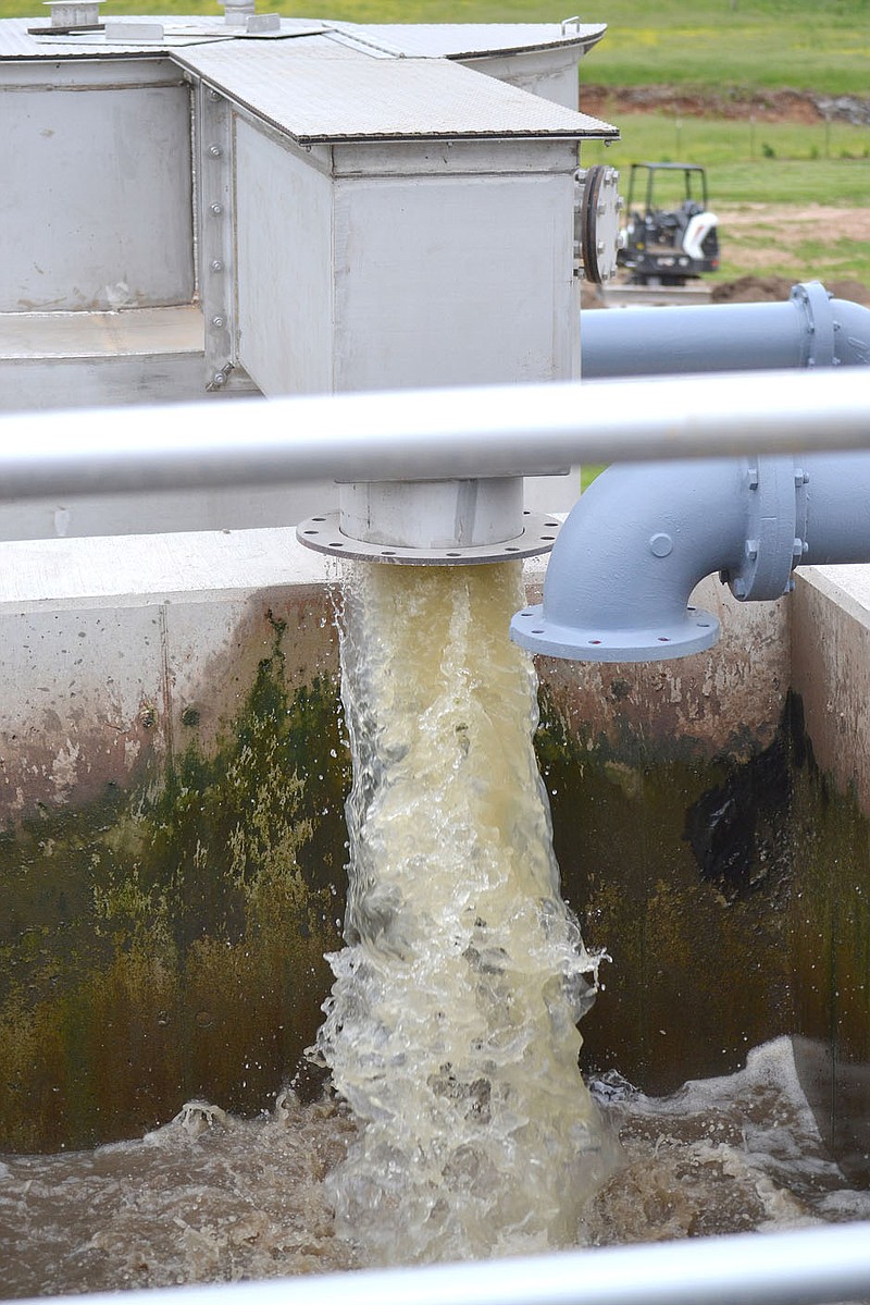Wastewater treatment plant fully operational Northwest Arkansas