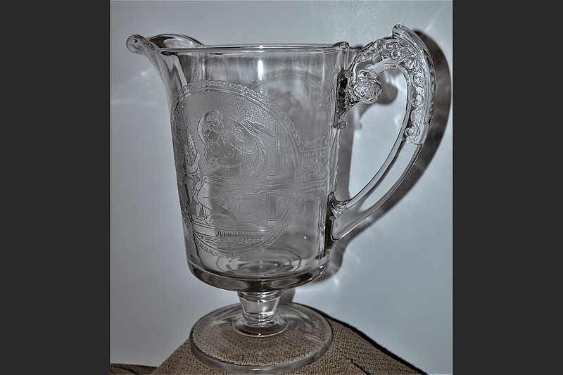 A Greek legend is molded in glass. (Reader submitted/TNS)